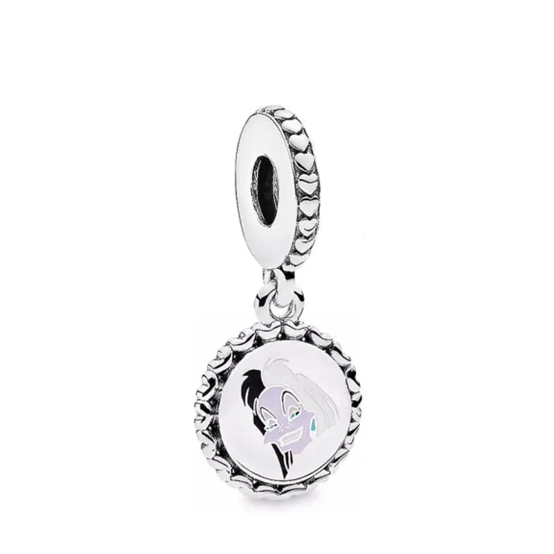 High Quality 925 Silver White Pink Zircon Bead Clip Daisy, Car, Bag Suitable For Original Bracelets DIY AccessoriesCharm Jewelry