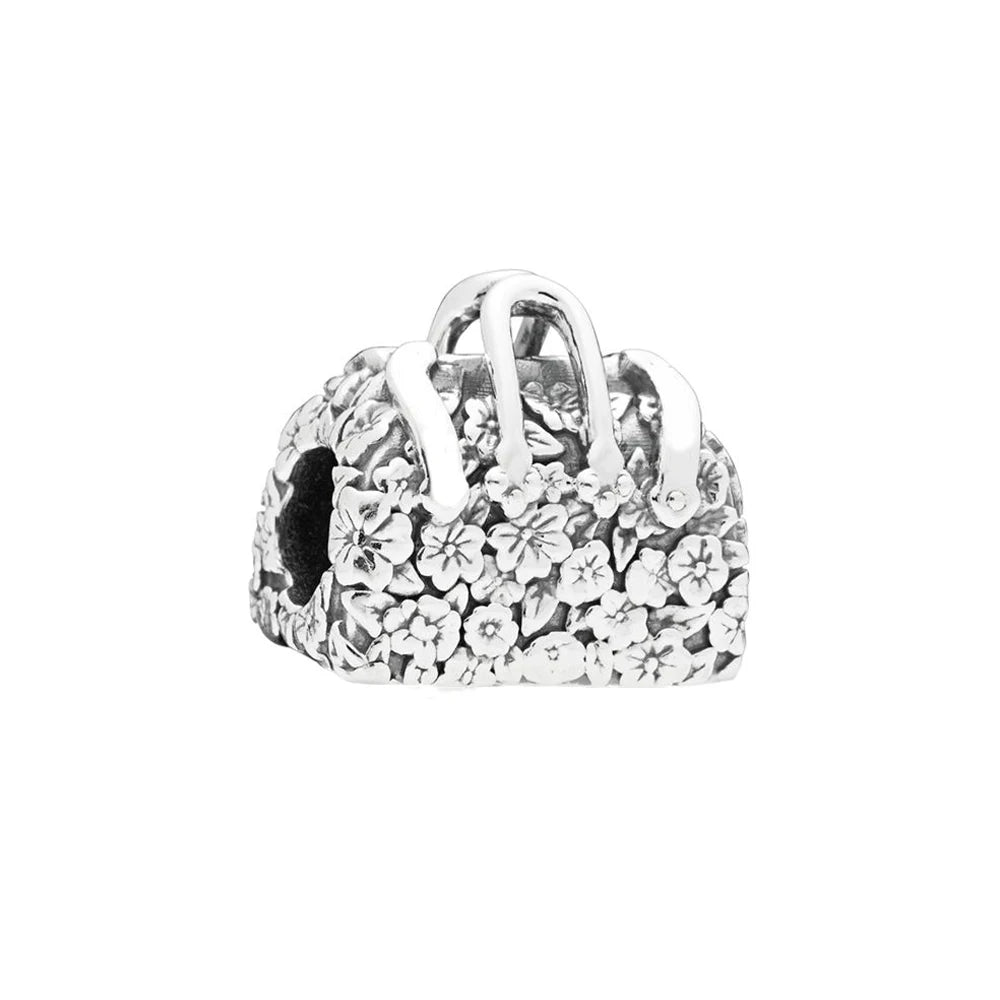 New 925 Sterling Silver Butterfly Flower Bell Charm Of Ley 925 Chain Bead Fit Original Bracelet Accessories DIY Ladies Jewelry