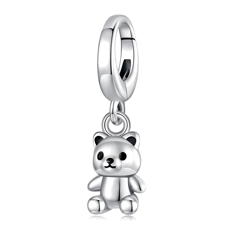 BAMOER Travel Serise Solid 925 Sterling Silver Passport Camera Airplane Charm Pendant fit Original Bracelet DIY Jewelry Beads
