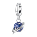 BAMOER Travel Serise Solid 925 Sterling Silver Passport Camera Airplane Charm Pendant fit Original Bracelet DIY Jewelry Beads
