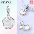 Exquisite 925 Sterling Silver Polychromatic Zircon Star Turtle Starfish Charms Beads Fit Original Bracelet Jewelry Holiday Gift
