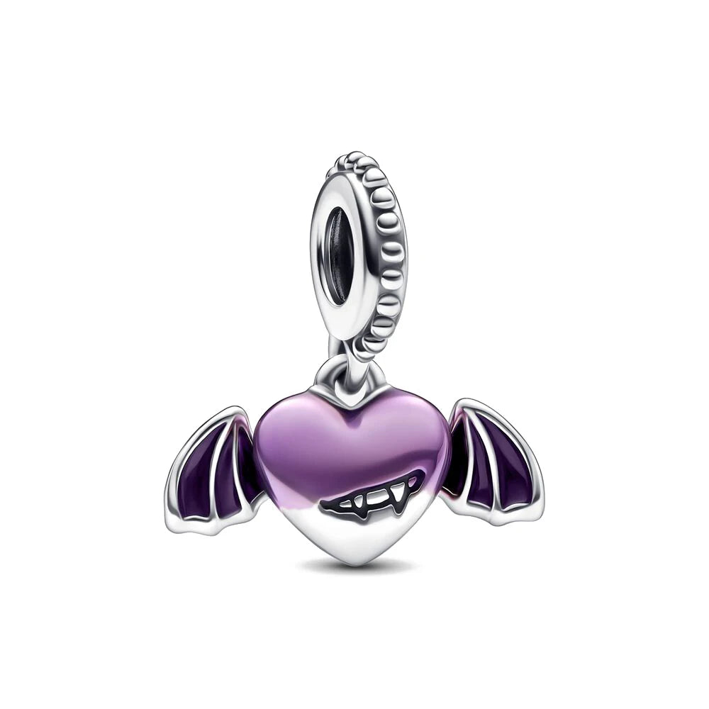 New 925 Sterling Silver Butterfly Flower Bell Charm Of Ley 925 Chain Bead Fit Original Bracelet Accessories DIY Ladies Jewelry