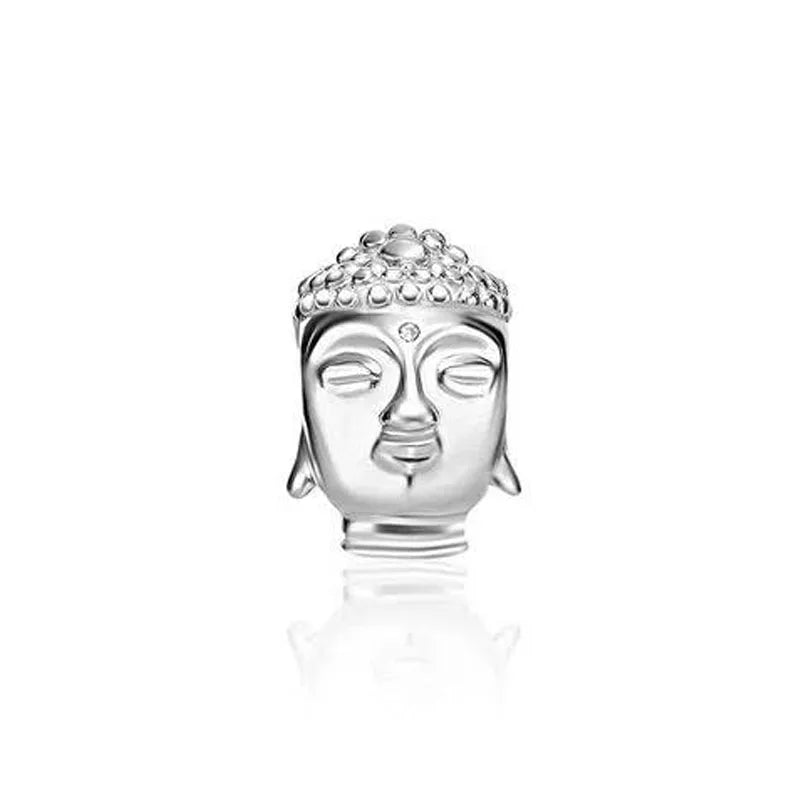 Europe New 925 Silver Tai Chi Bead Buddha Charm cross Saint Pendant DIY Women man Jewelry Fit Original Bracelet Accessories Gift