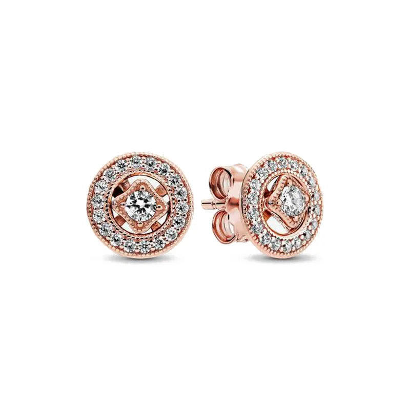 Hot Selling 925 Silver Butterfly Snowflake Heart-Shaped Swallow Earrings,Suitable for European Women's Exquisite Jewelry Gifts ﻿