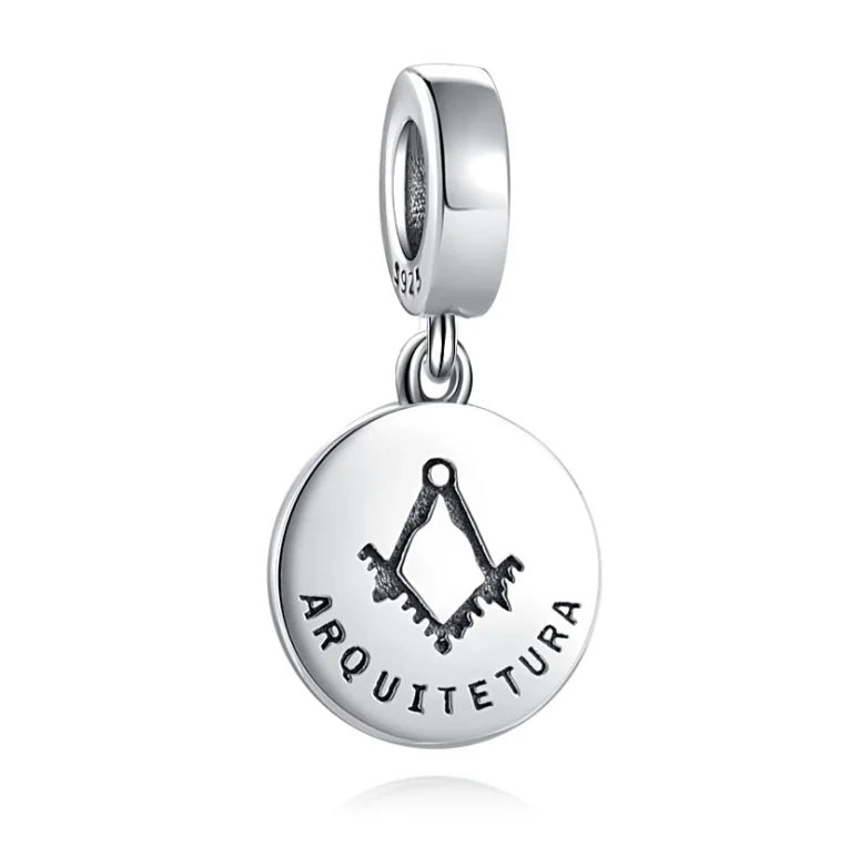 Europe New 925 Silver Tai Chi Bead Buddha Charm cross Saint Pendant DIY Women man Jewelry Fit Original Bracelet Accessories Gift