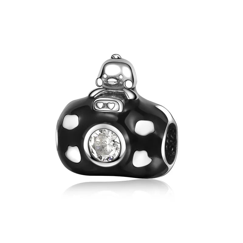 925 Silver Means Of Transportation Helmet Airplane Automobile Charms Fit Original Bracelet Bead Trinket DIY Women Jewelry Gift