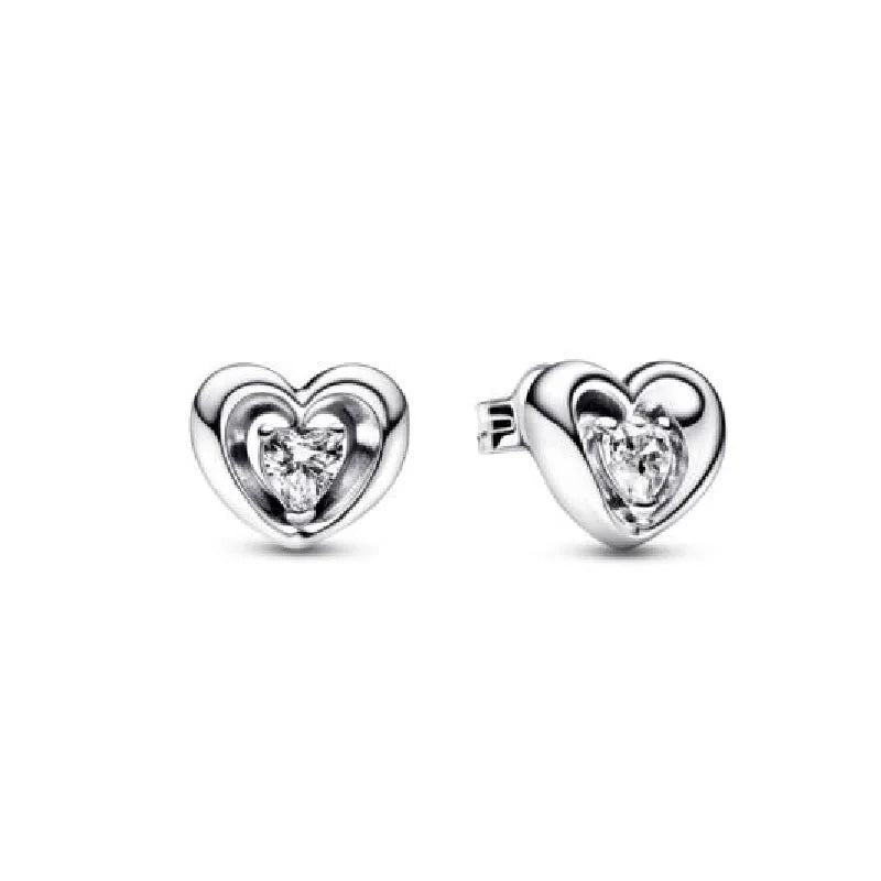 Hot Selling 925 Silver Butterfly Snowflake Heart-Shaped Swallow Earrings,Suitable for European Women's Exquisite Jewelry Gifts ﻿