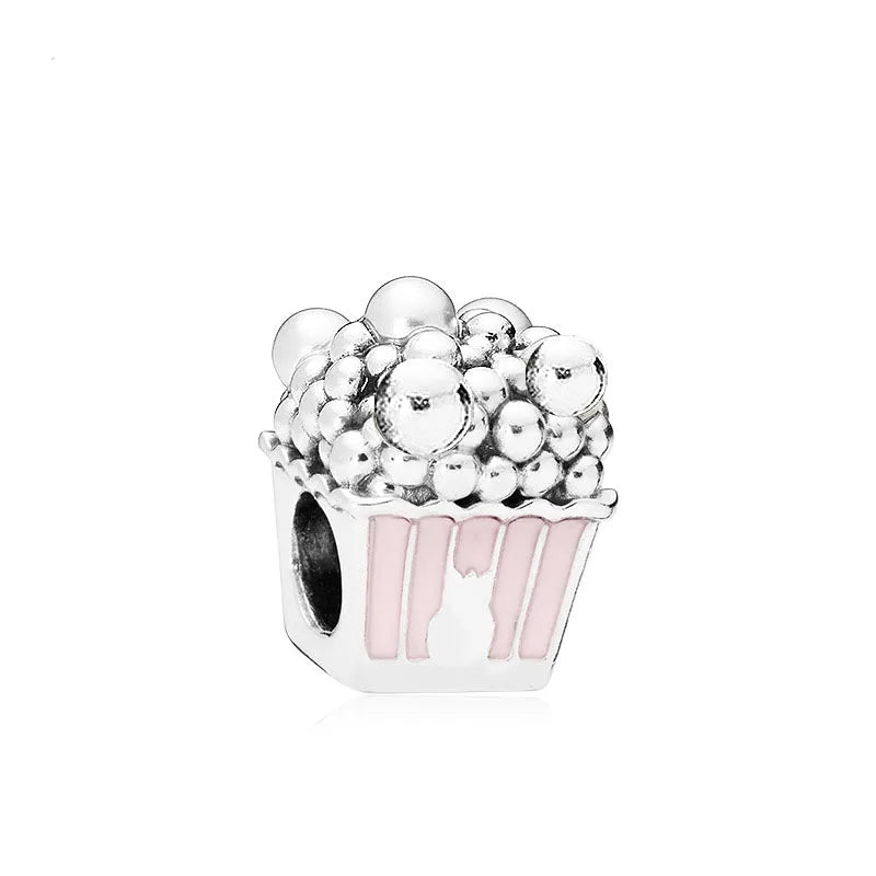 New 925 Sterling Silver Butterfly Flower Bell Charm Of Ley 925 Chain Bead Fit Original Bracelet Accessories DIY Ladies Jewelry