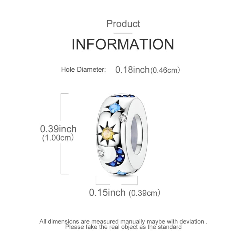 925 Silver Charms Van Gogh Starry Night Easter Egg Beads Pendant Fit 925 Original Bracelet DIY Woman Jewelry Gift
