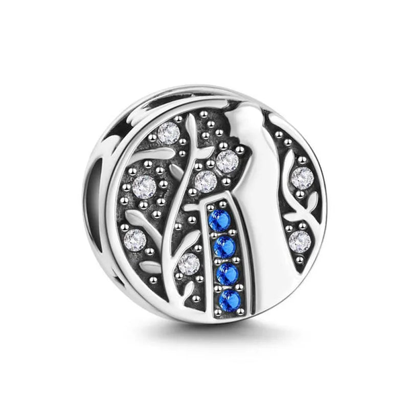 Europe New 925 Silver Tai Chi Bead Buddha Charm cross Saint Pendant DIY Women man Jewelry Fit Original Bracelet Accessories Gift