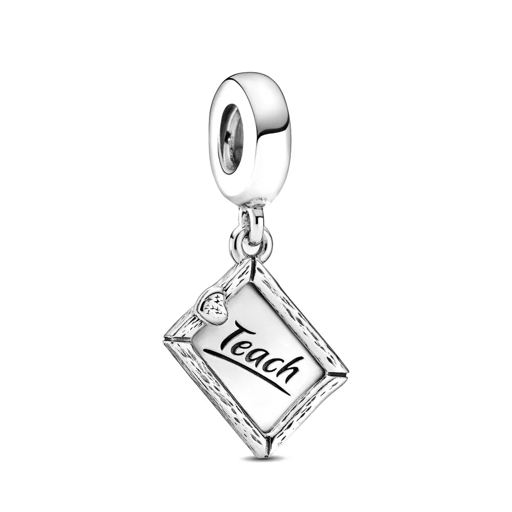 New 925 Sterling Silver Butterfly Flower Bell Charm Of Ley 925 Chain Bead Fit Original Bracelet Accessories DIY Ladies Jewelry